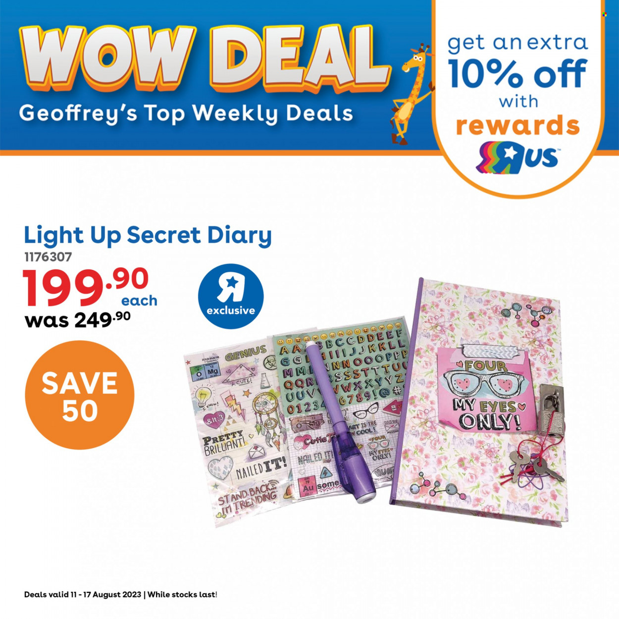Toys R Us specials - 11/08/2023 - 17/08/2023. Page 10