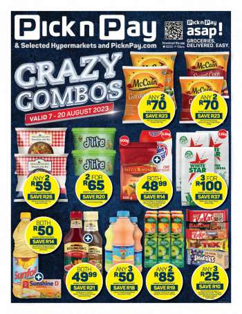 Pick n Pay Hypermarket catalogue  - 07/08/2023 - 20/08/2023.