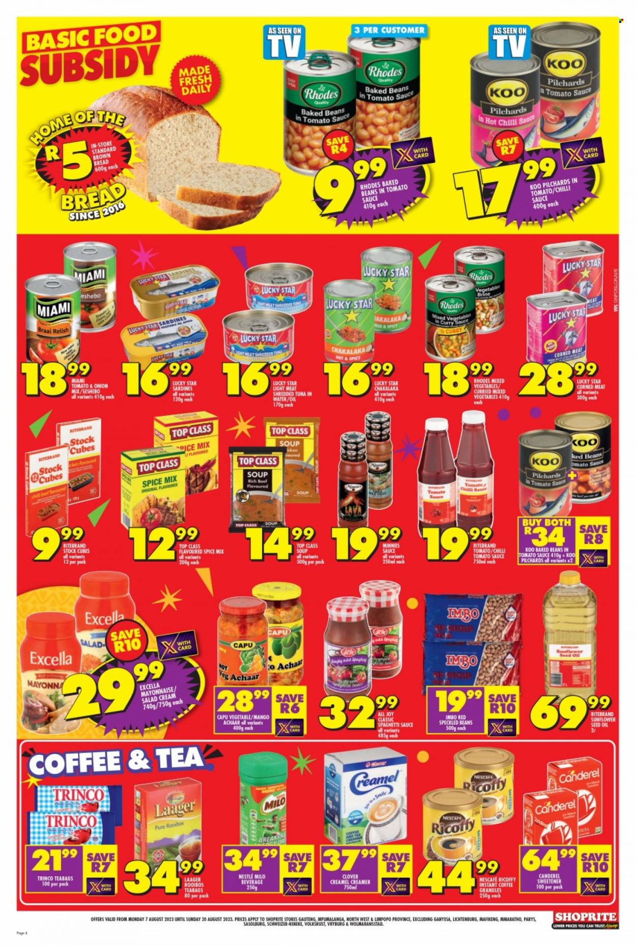 Shoprite specials - 07/08/2023 - 20/08/2023. Page 4