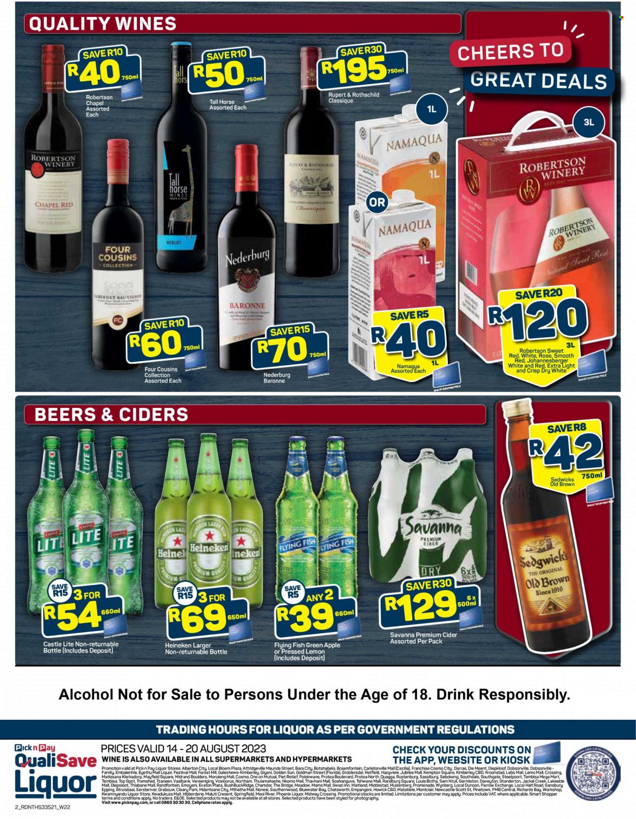 Pick n Pay QualiSave specials - 14/08/2023 - 20/08/2023. Page 2