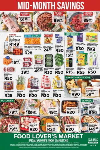 Food Lover's Market catalogue  - 14/08/2023 - 20/08/2023.