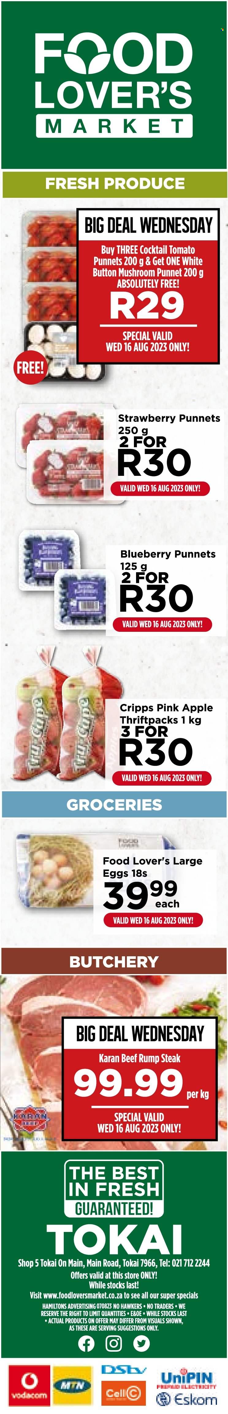 Food Lover's Market specials - 16/08/2023 - 16/08/2023. Page 1