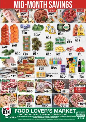 Food Lover's Market catalogue  - 14/08/2023 - 20/08/2023.