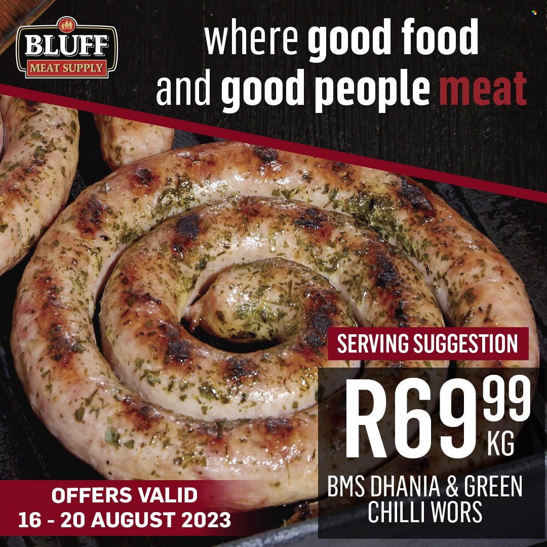 Bluff Meat Supply specials - 16/08/2023 - 20/08/2023. Page 4