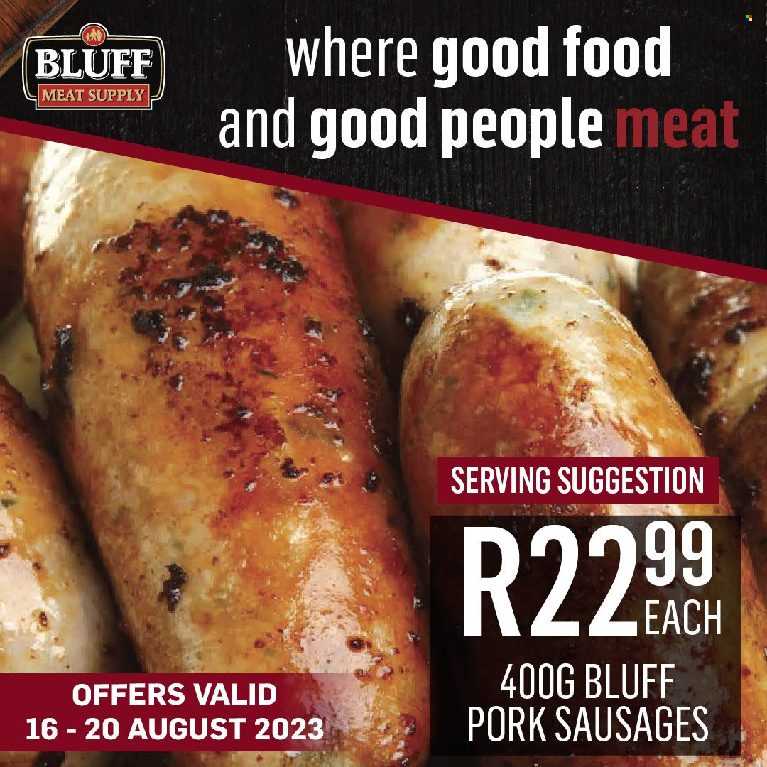 Bluff Meat Supply specials - 16/08/2023 - 20/08/2023. Page 8
