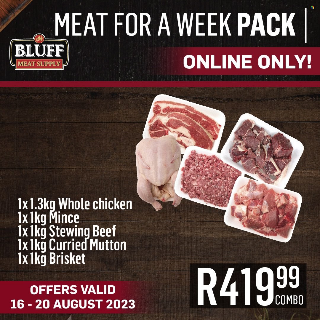 Bluff Meat Supply specials - 16/08/2023 - 20/08/2023. Page 11