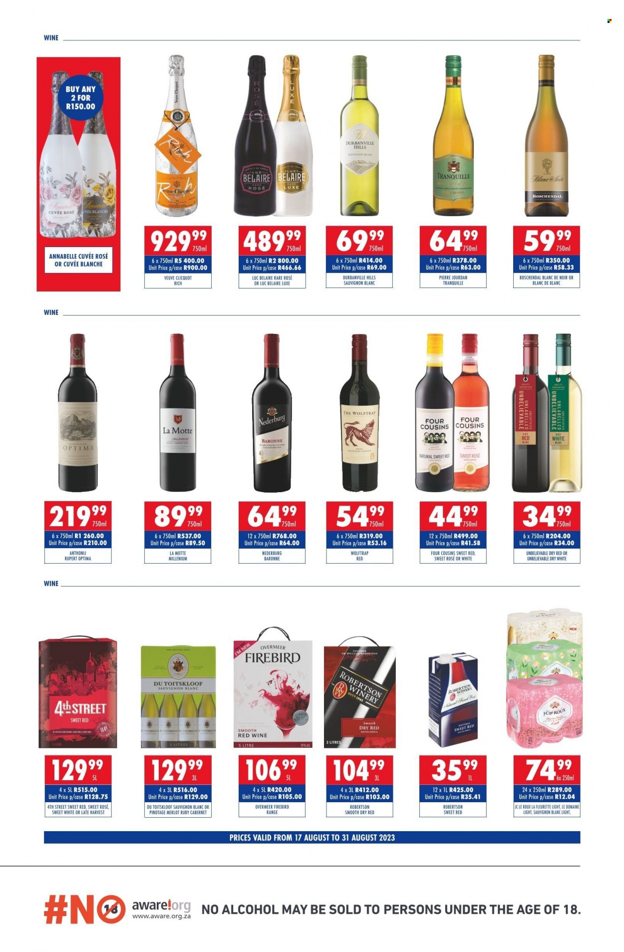 Ultra Liquors specials - 17/08/2023 - 31/08/2023. Page 3