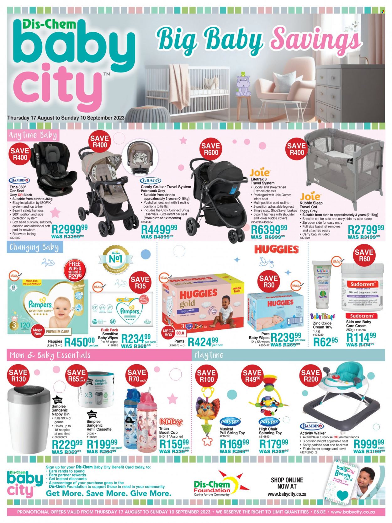 Baby City specials - 17/08/2023 - 10/09/2023. Page 1