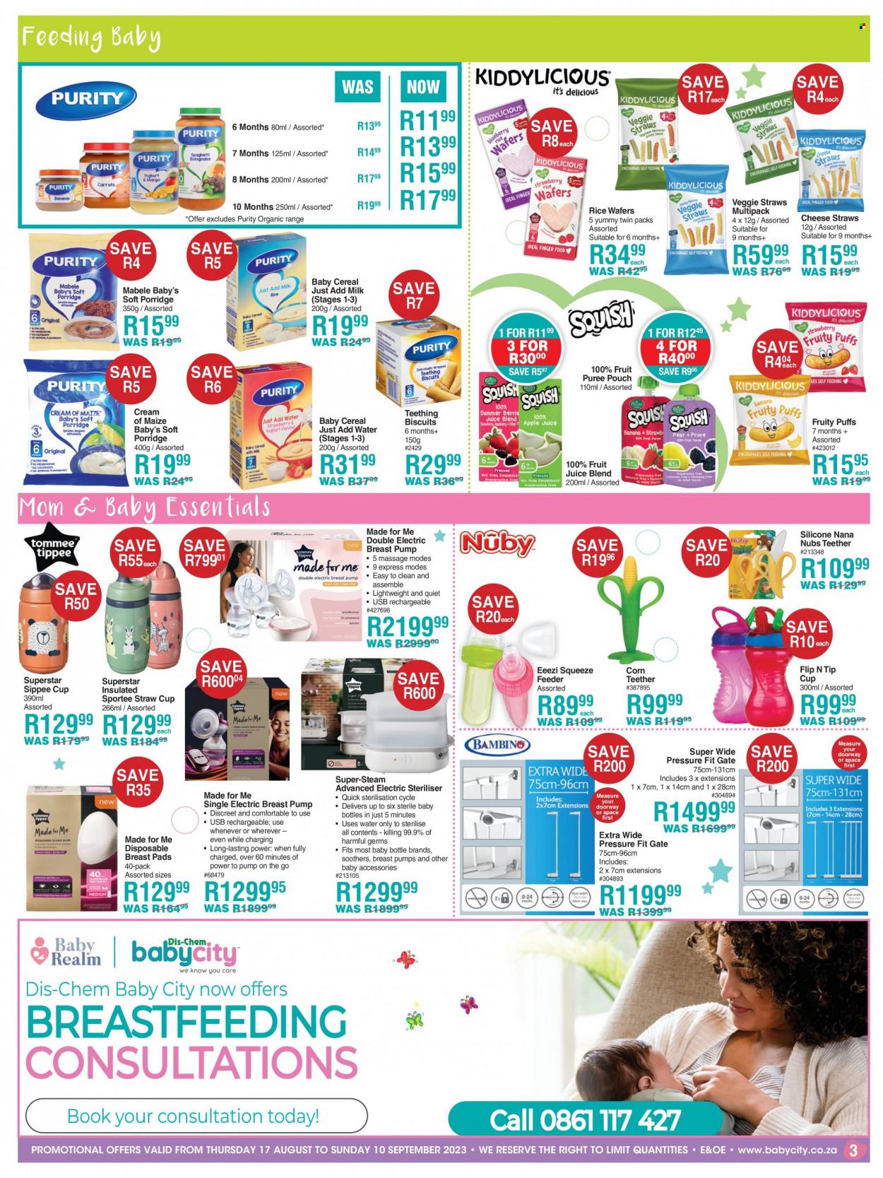 Baby City specials - 17/08/2023 - 10/09/2023. Page 3