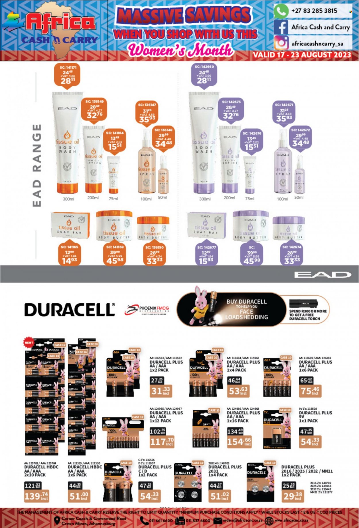 Africa Cash & Carry specials - 17/08/2023 - 23/08/2023. Page 11