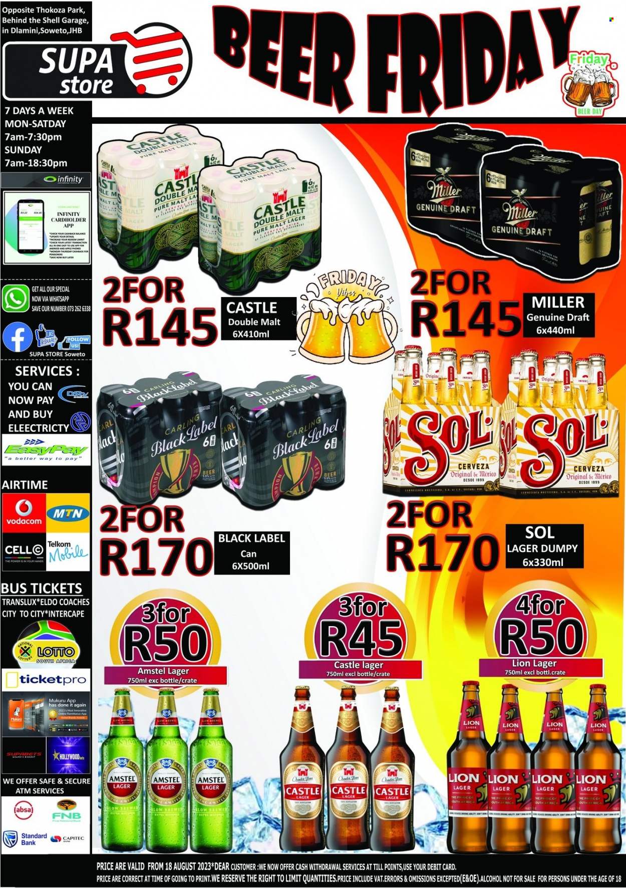 Supa Store specials - 18/08/2023 - 18/08/2023. Page 1