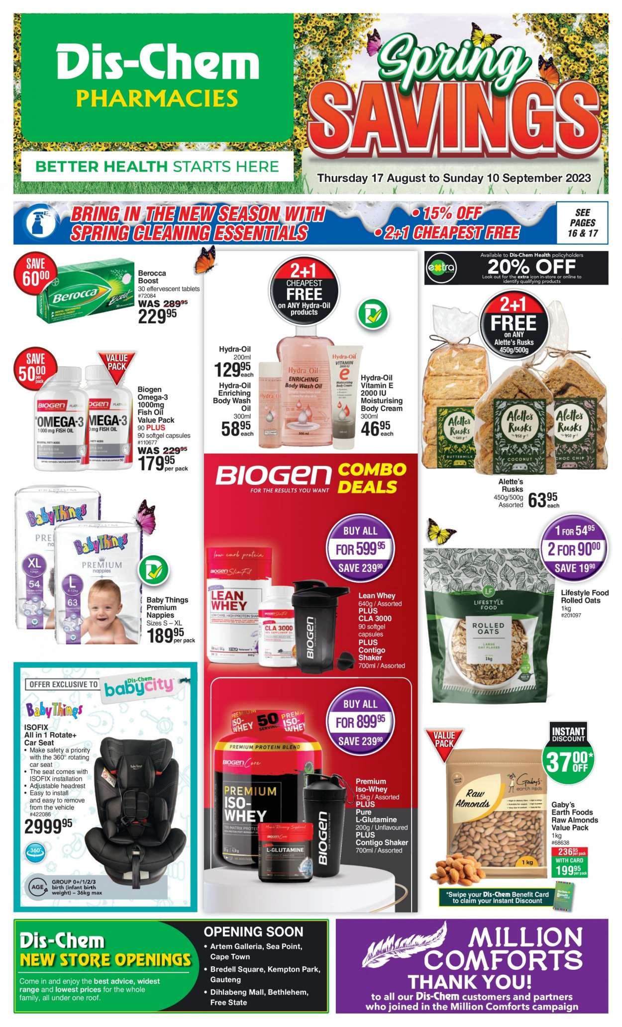 Dis-Chem specials - 17/08/2023 - 10/09/2023. Page 1