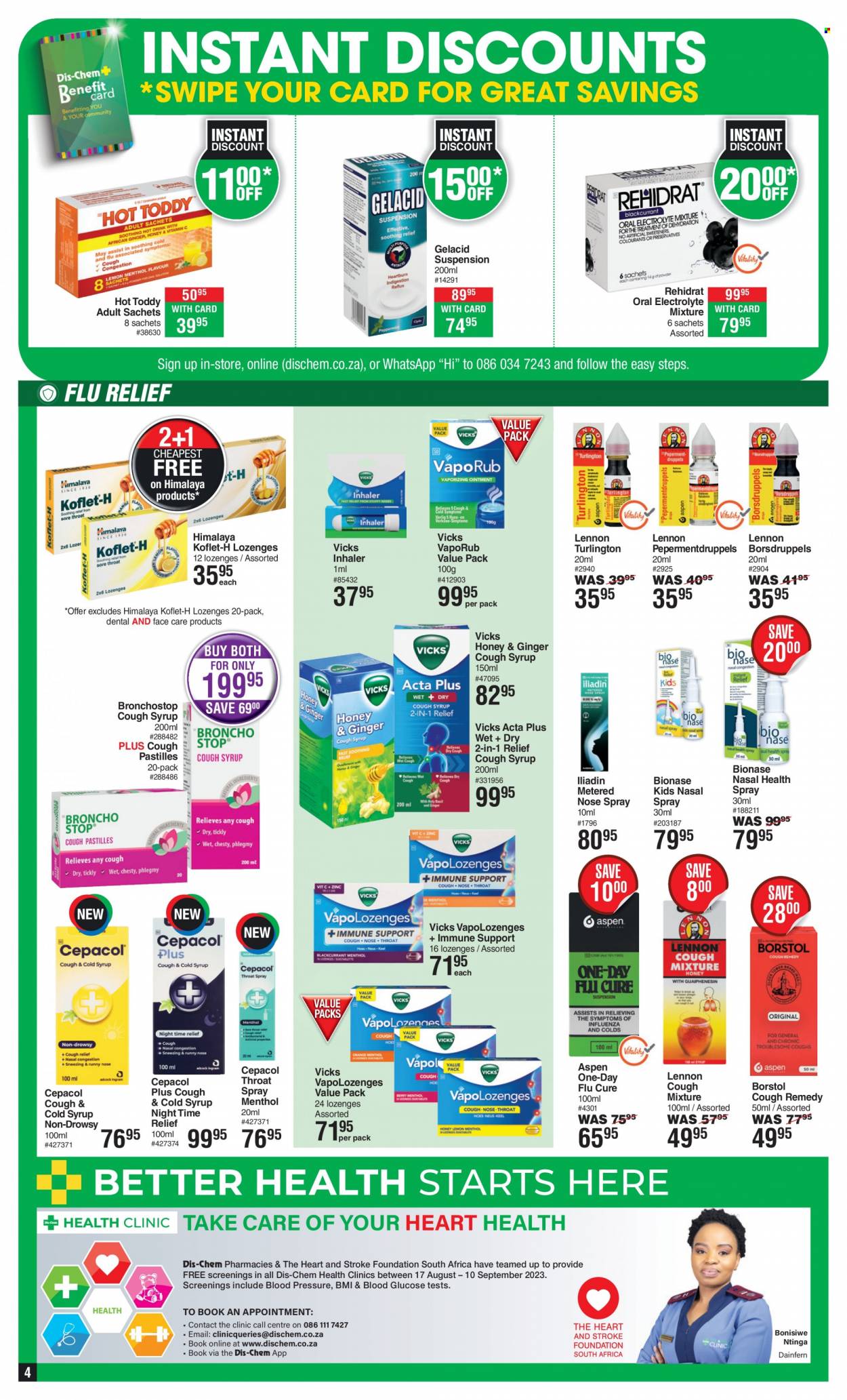 Dis-Chem specials - 17/08/2023 - 10/09/2023. Page 4