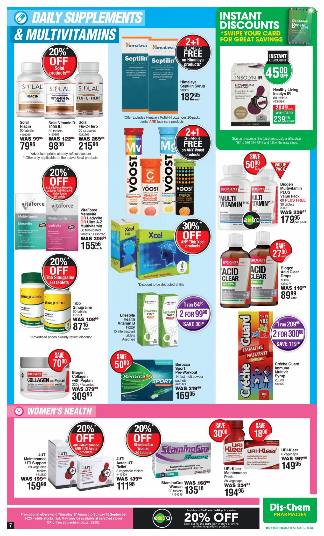 Dis-Chem specials - 17/08/2023 - 10/09/2023. Page 7