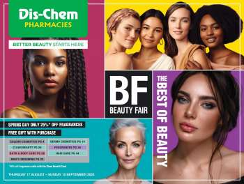Dis-Chem catalogue  - 17/08/2023 - 10/09/2023.