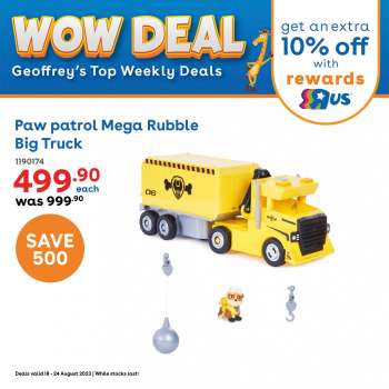 Toys R Us catalogue  - 18/08/2023 - 24/08/2023.