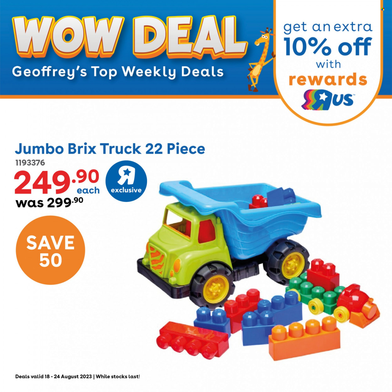 Toys R Us specials - 18/08/2023 - 24/08/2023. Page 5