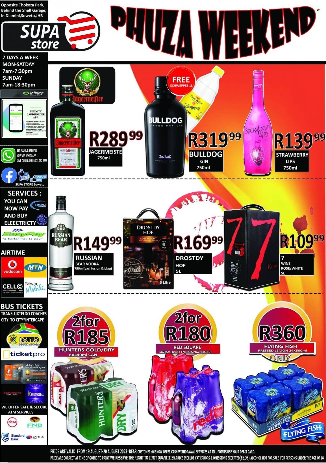 Supa Store specials - 19/08/2023 - 20/08/2023. Page 1