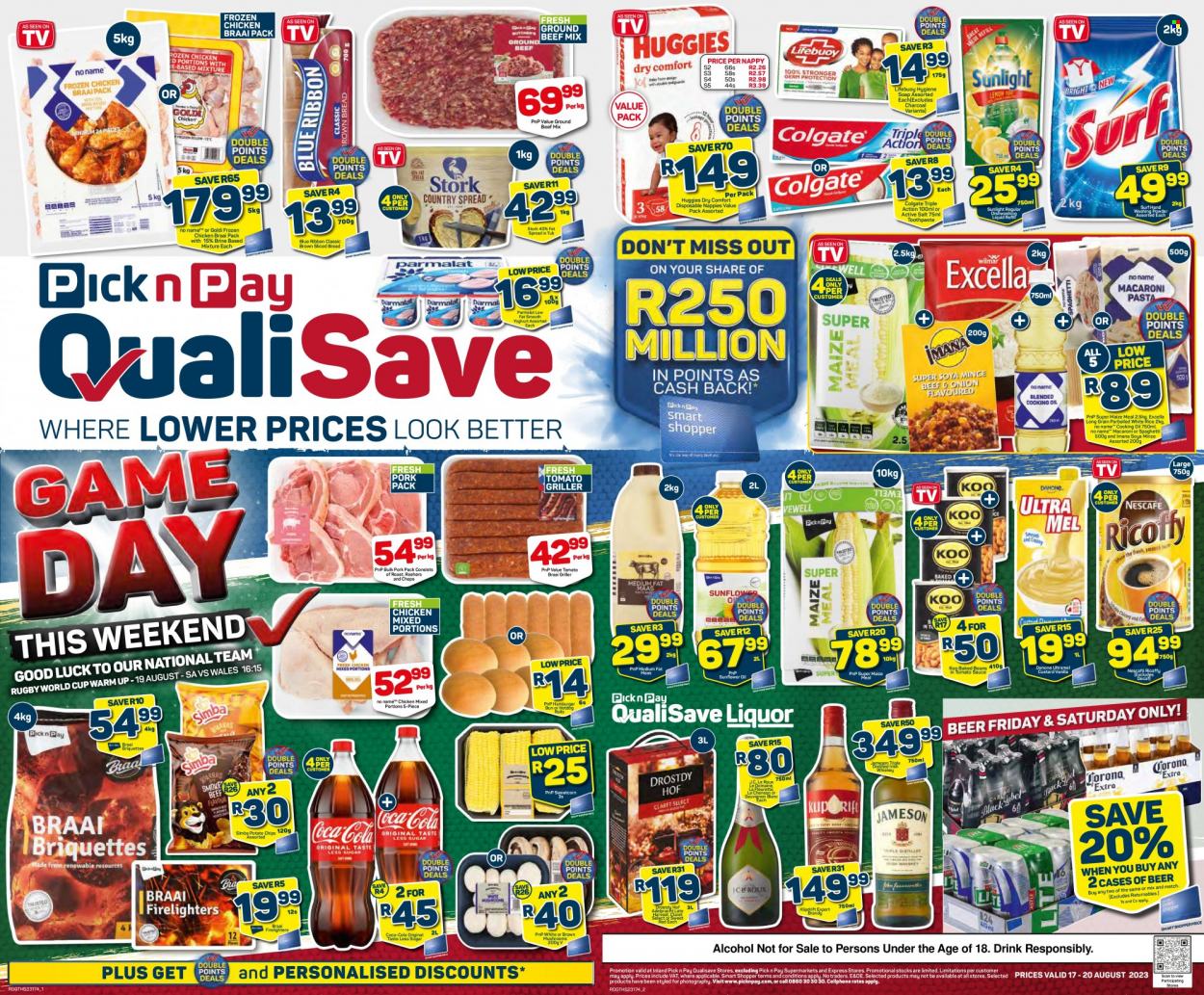 Pick n Pay QualiSave specials - 17/08/2023 - 20/08/2023. Page 1