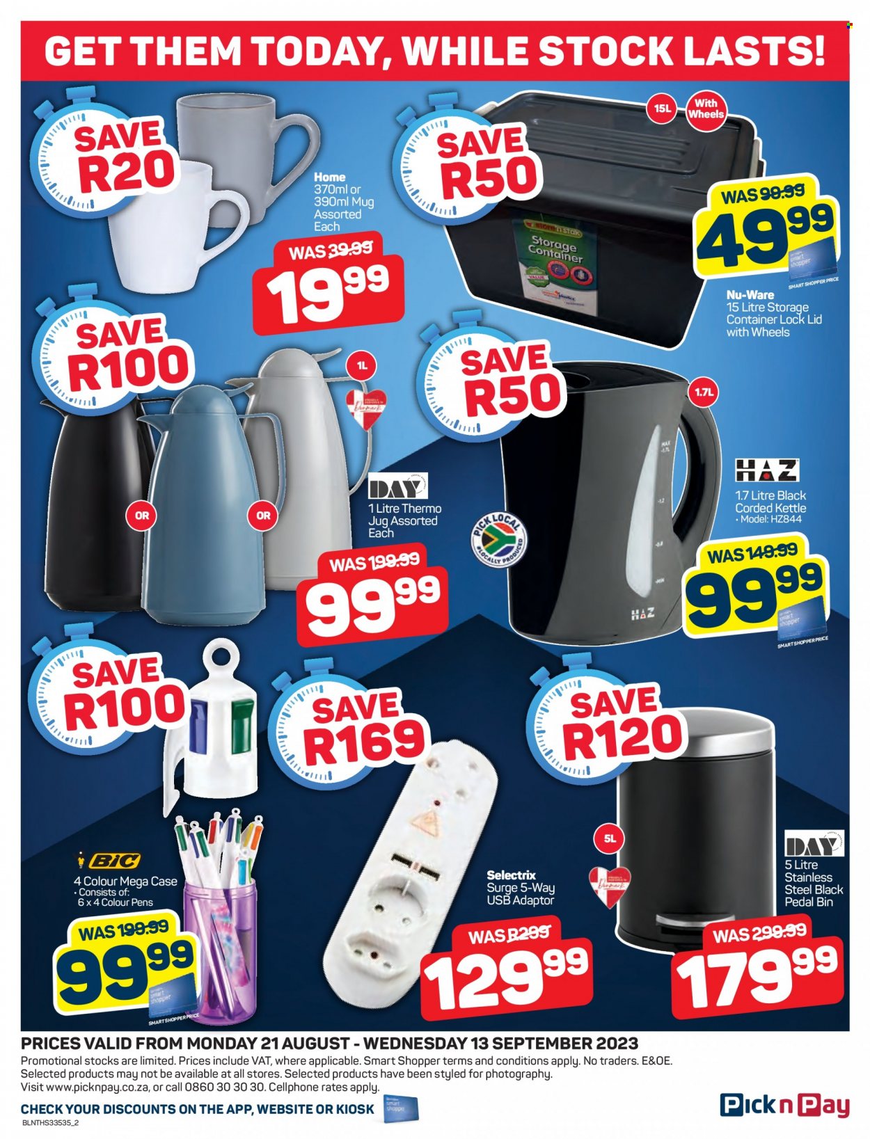 Pick n Pay Hypermarket specials - 21/08/2023 - 13/09/2023. Page 2