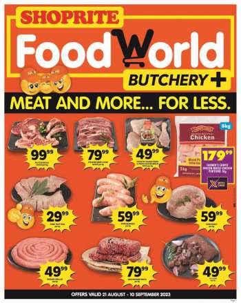 Shoprite catalogue  - 21/08/2023 - 10/09/2023.