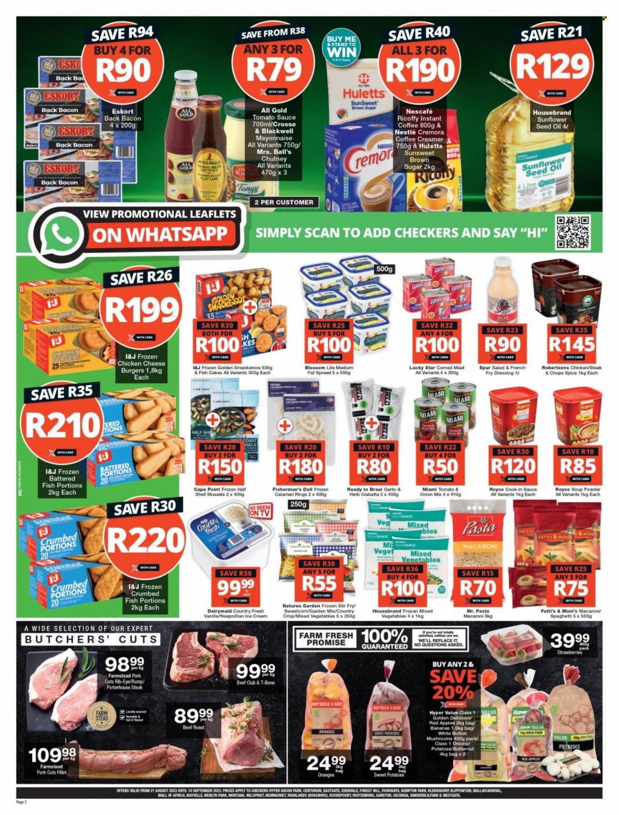 Checkers specials - 21/08/2023 - 10/09/2023. Page 2