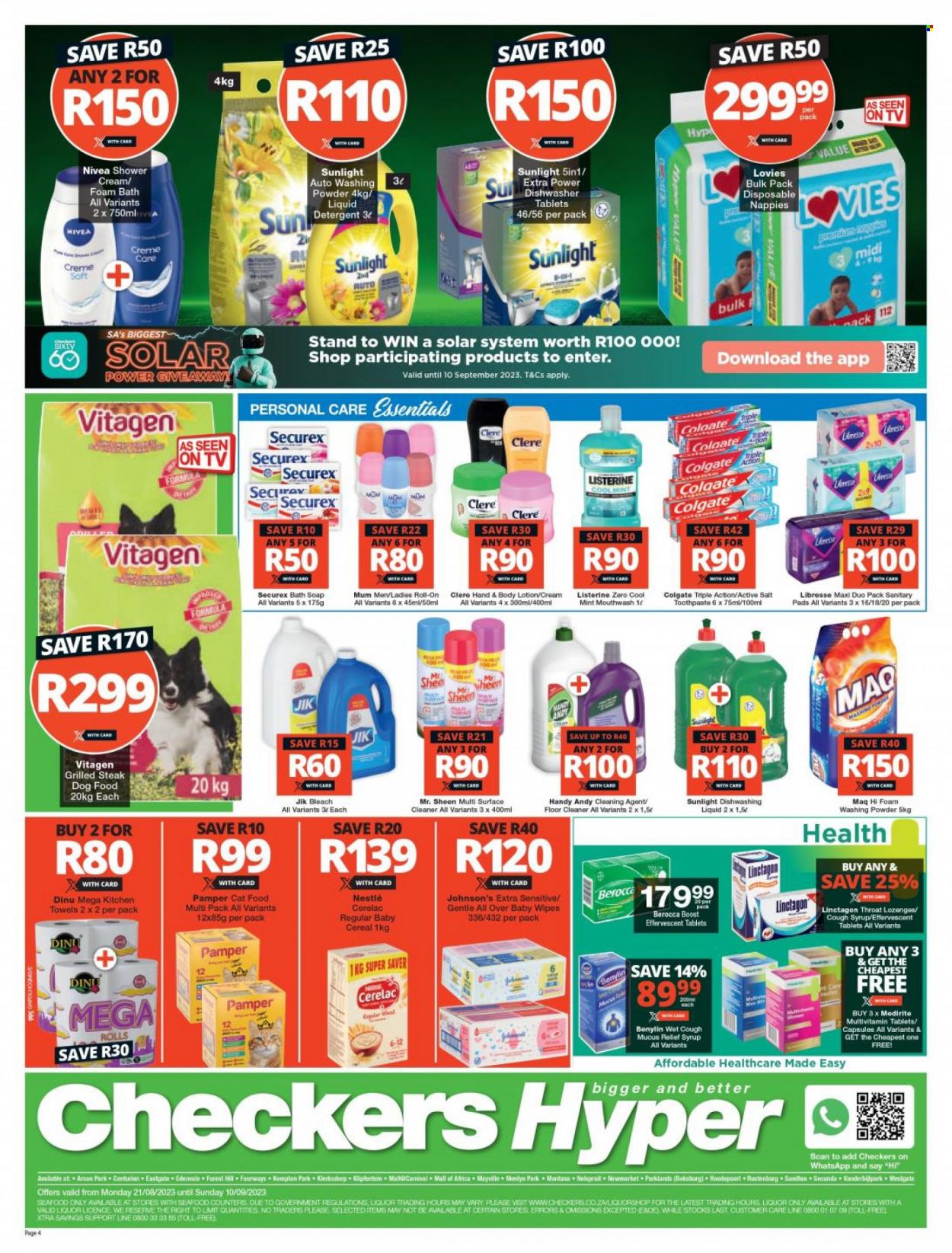 Checkers specials - 21/08/2023 - 10/09/2023. Page 4