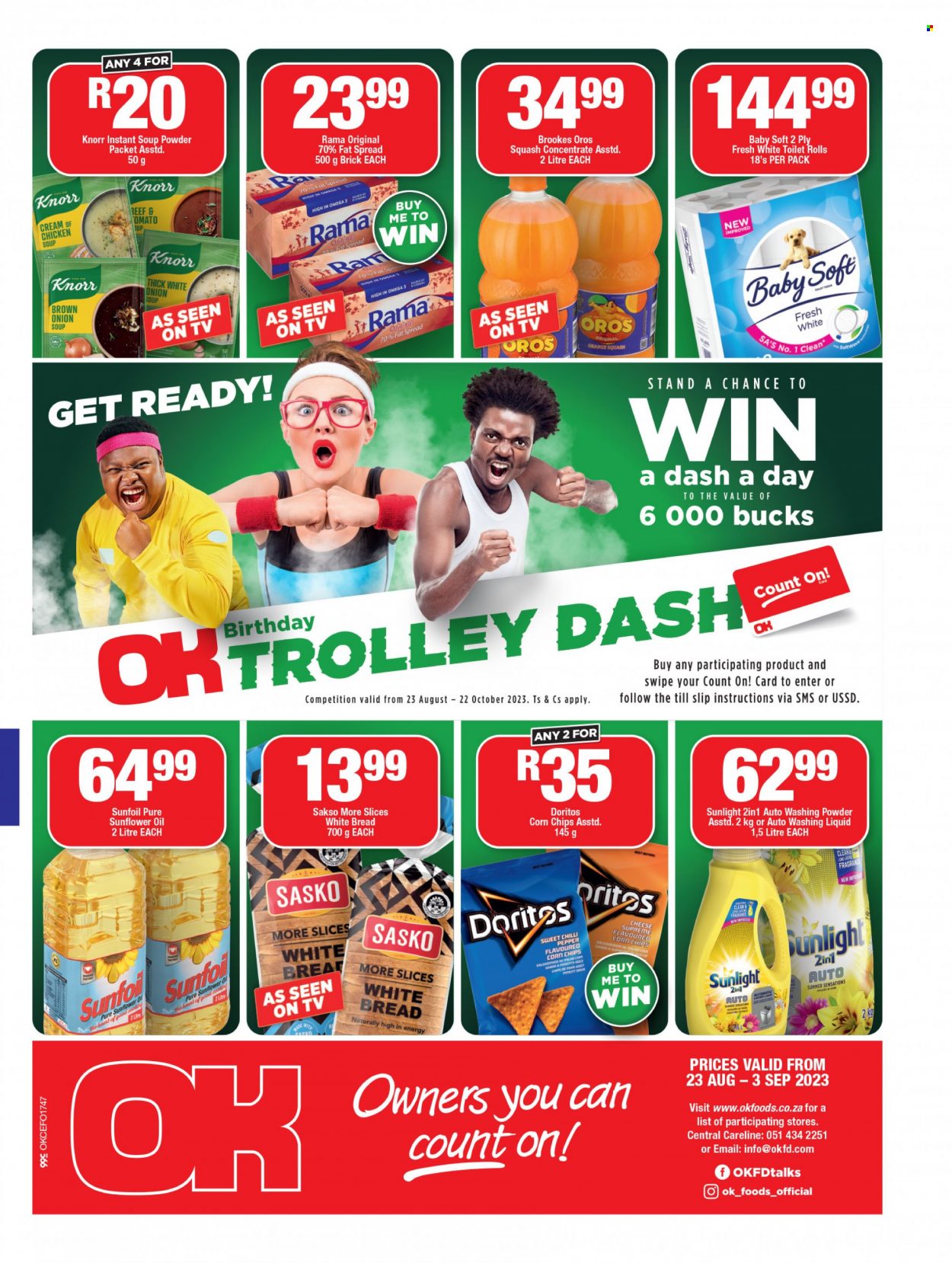 OK Foods specials - 23/08/2023 - 03/09/2023. Page 1