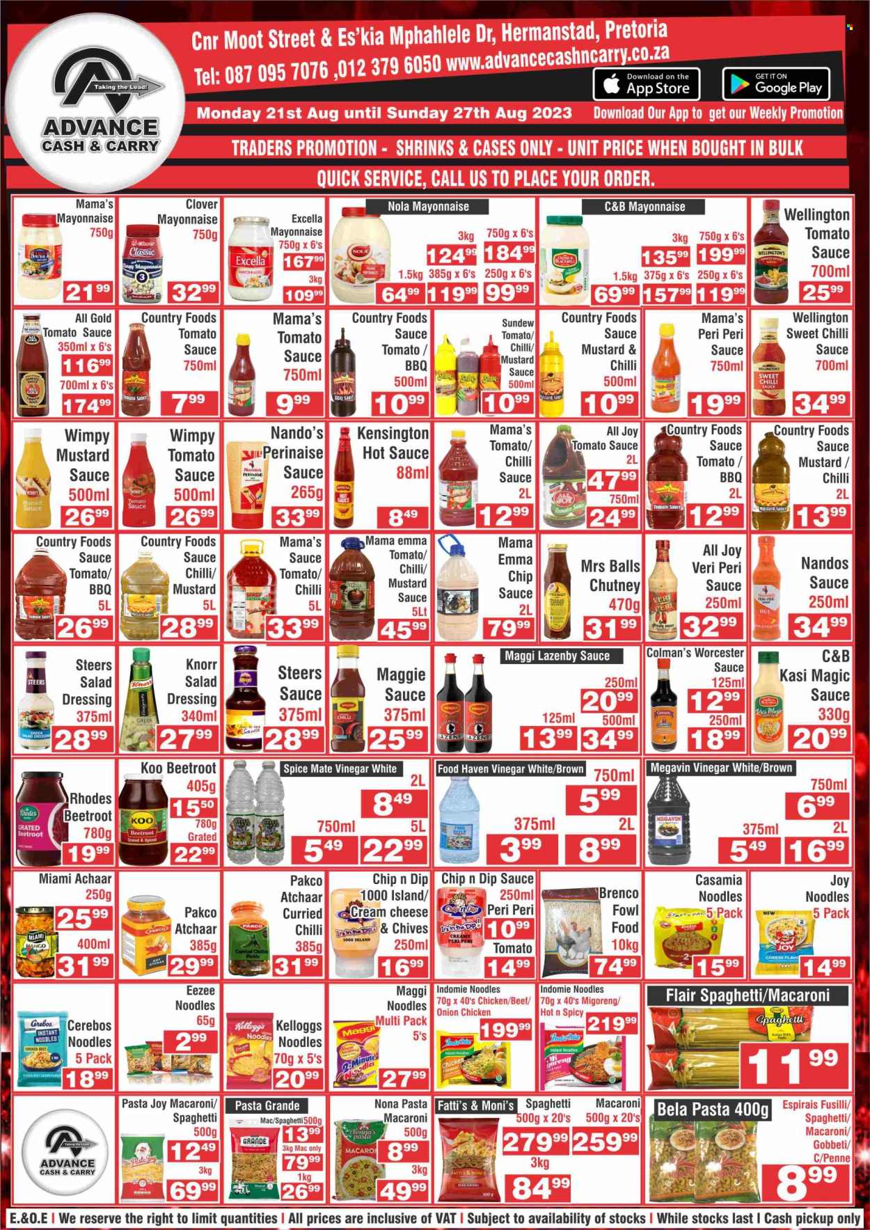 Advance Cash & Carry specials - 21/08/2023 - 27/08/2023. Page 3