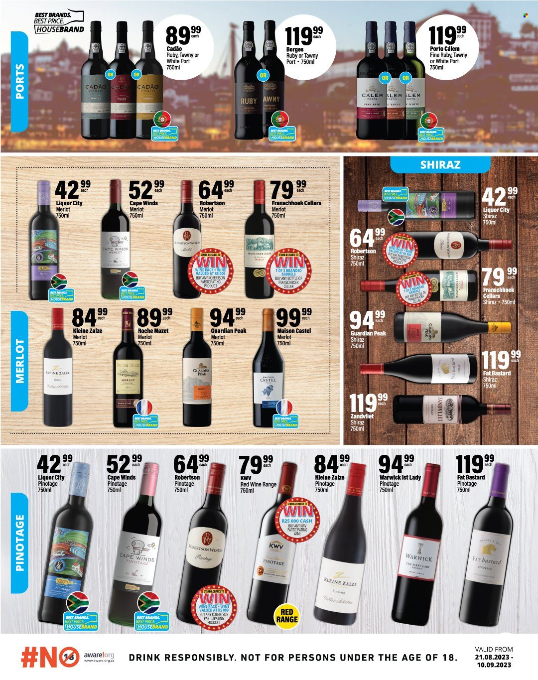 Liquor City specials - 21/08/2023 - 10/09/2023. Page 7