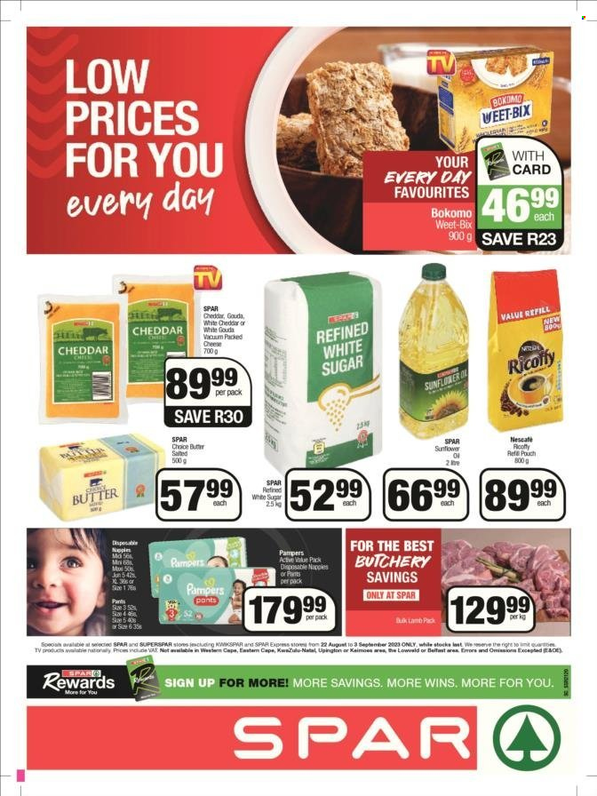 SPAR specials - 22/08/2023 - 03/09/2023. Page 1