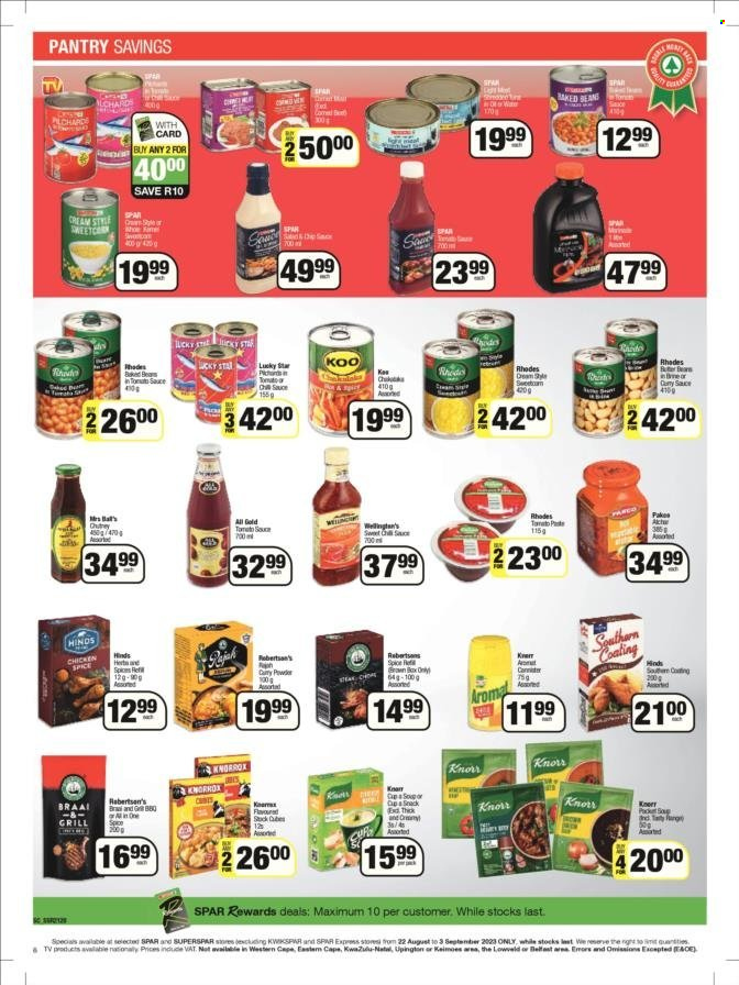 SPAR specials - 22/08/2023 - 03/09/2023. Page 6