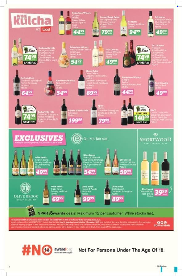 SPAR specials - 22/08/2023 - 03/09/2023. Page 8