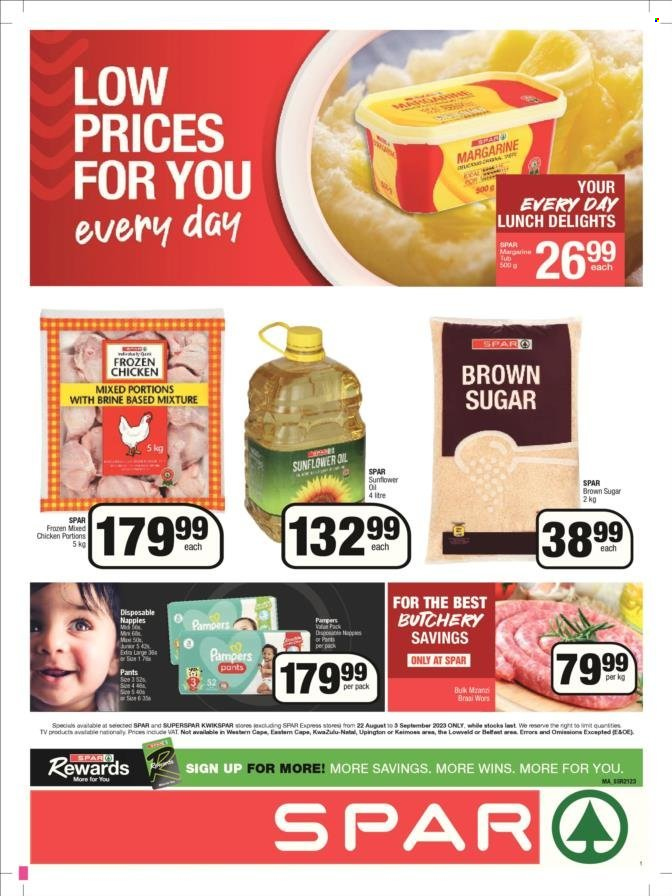 SPAR specials - 22/08/2023 - 03/09/2023. Page 1