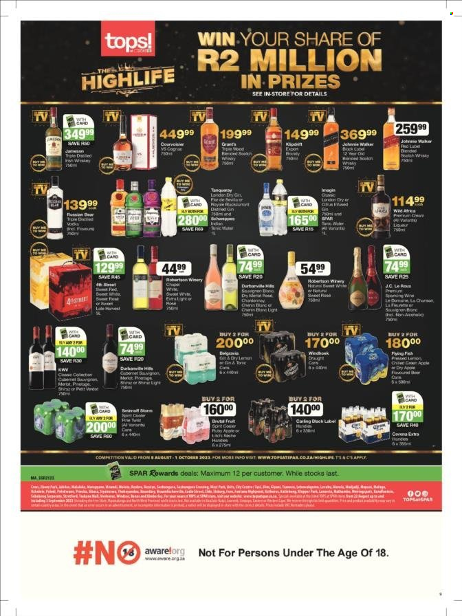 SPAR specials - 22/08/2023 - 03/09/2023. Page 9