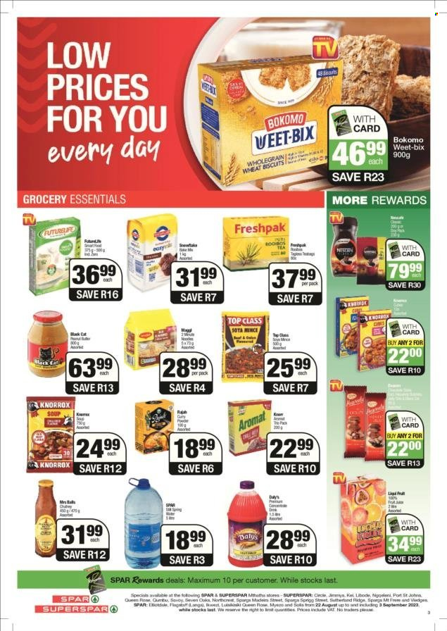 SPAR specials - 22/08/2023 - 03/09/2023. Page 6