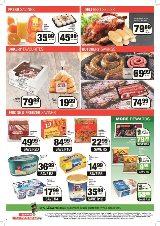 SPAR specials - 22/08/2023 - 03/09/2023. Page 7