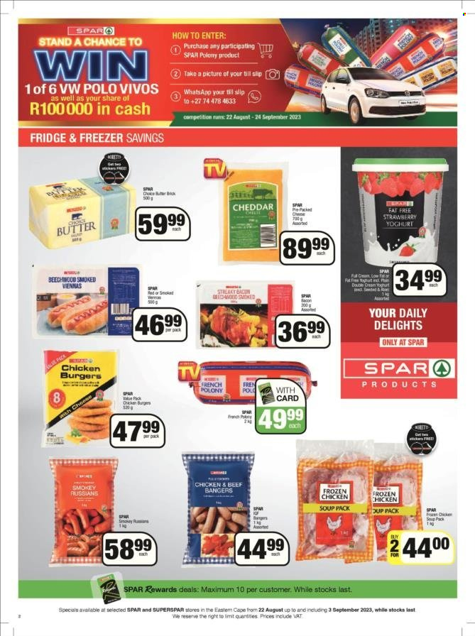 SPAR specials - 22/08/2023 - 03/09/2023. Page 2