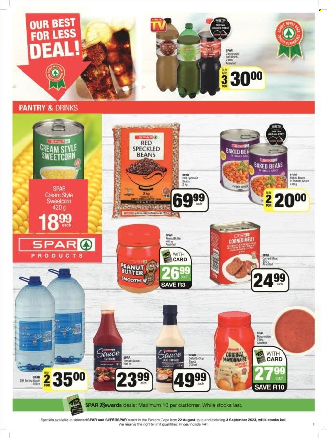SPAR specials - 22/08/2023 - 03/09/2023. Page 3