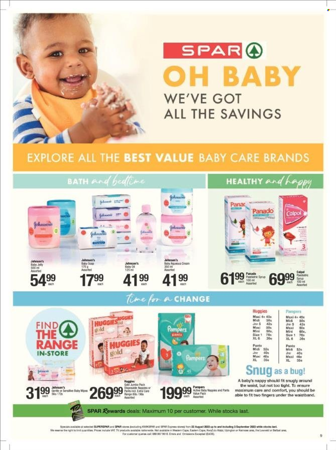 SPAR specials - 22/08/2023 - 03/09/2023. Page 9