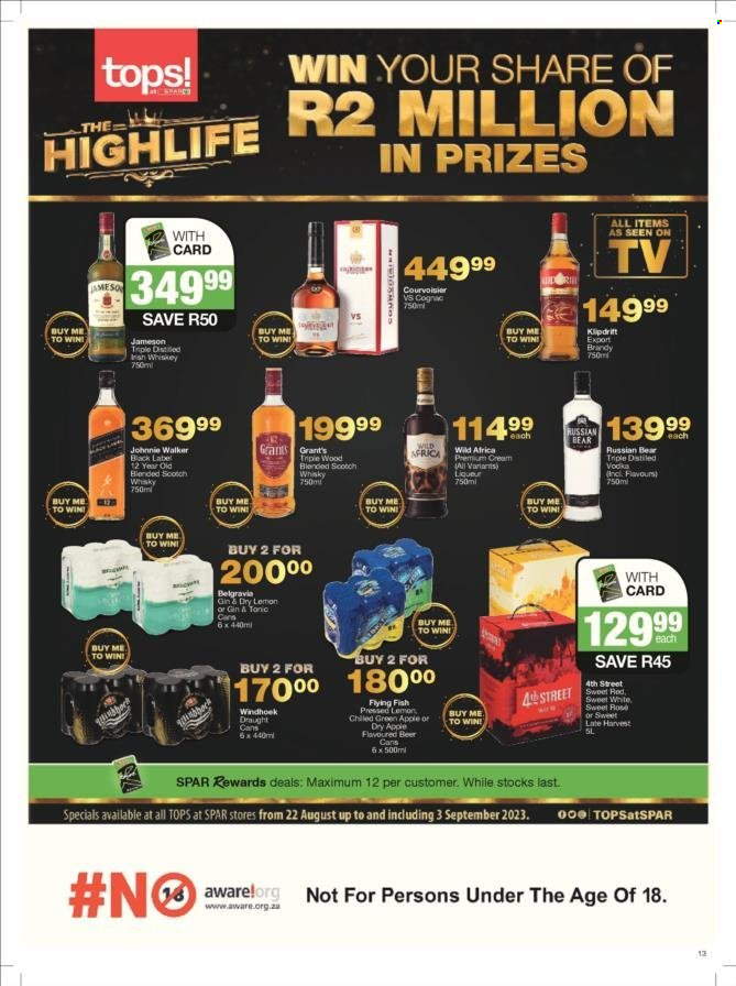 SPAR specials - 22/08/2023 - 03/09/2023. Page 13