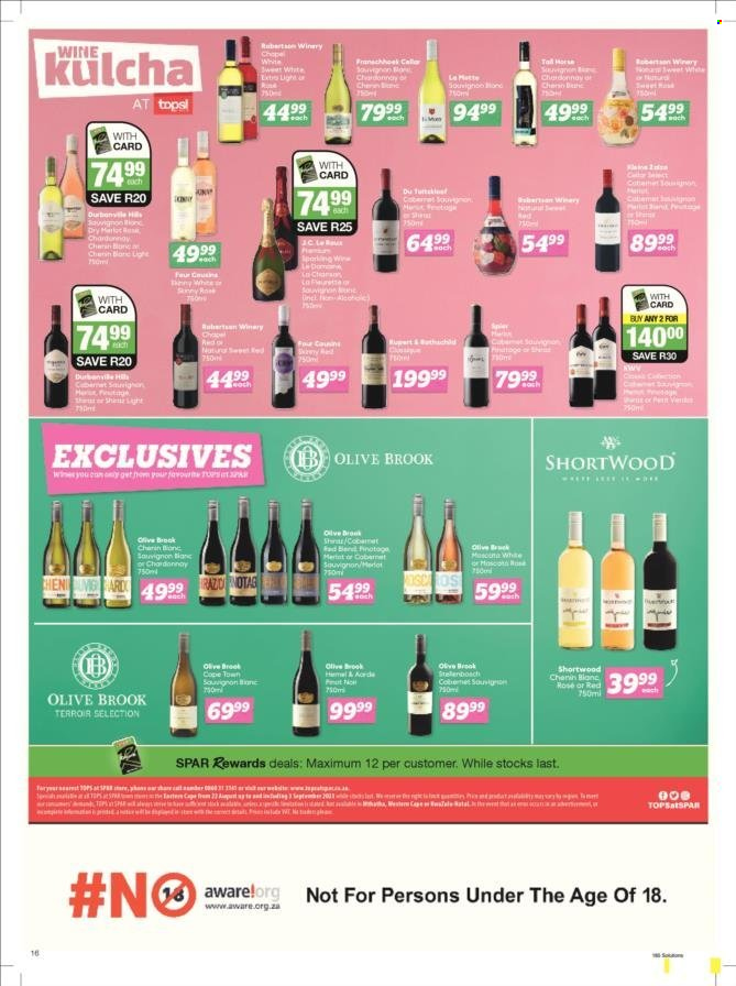 SPAR specials - 22/08/2023 - 03/09/2023. Page 16