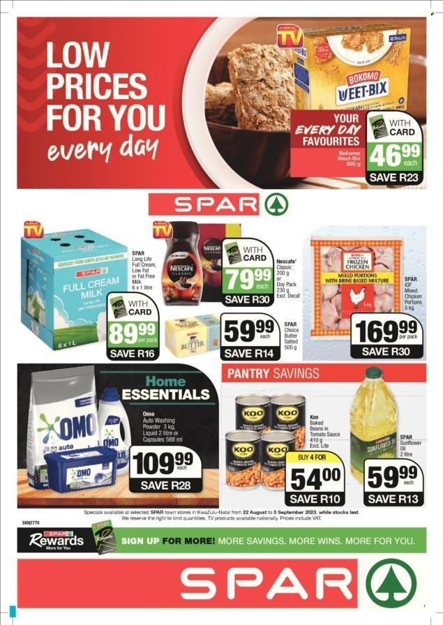 SPAR specials - 22/08/2023 - 03/09/2023. Page 1