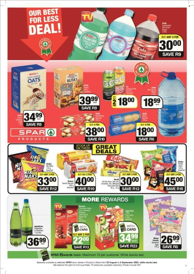 SPAR specials - 22/08/2023 - 03/09/2023. Page 3