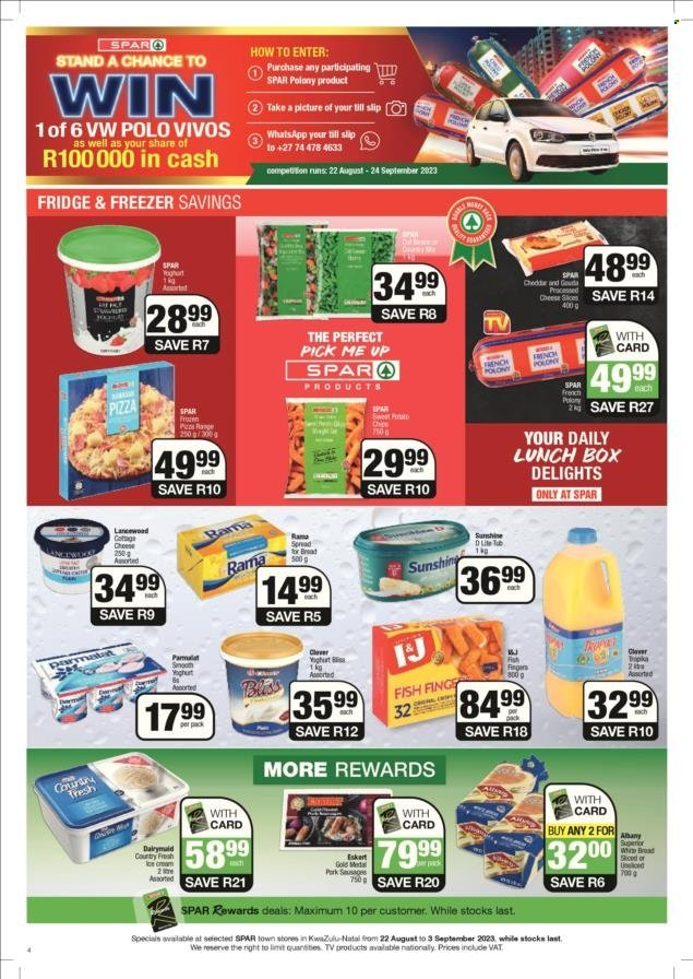 SPAR specials - 22/08/2023 - 03/09/2023. Page 4