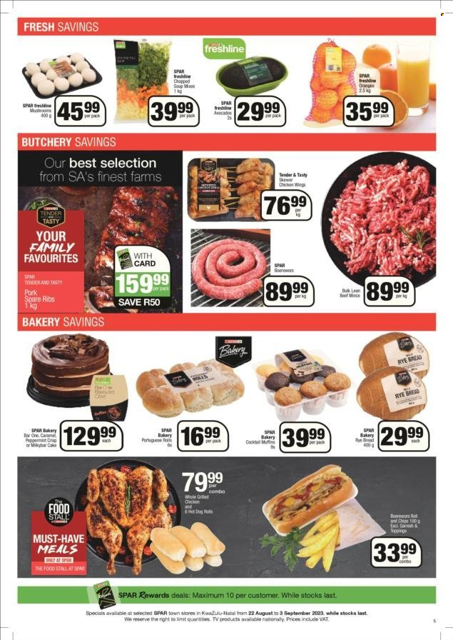 SPAR specials - 22/08/2023 - 03/09/2023. Page 5