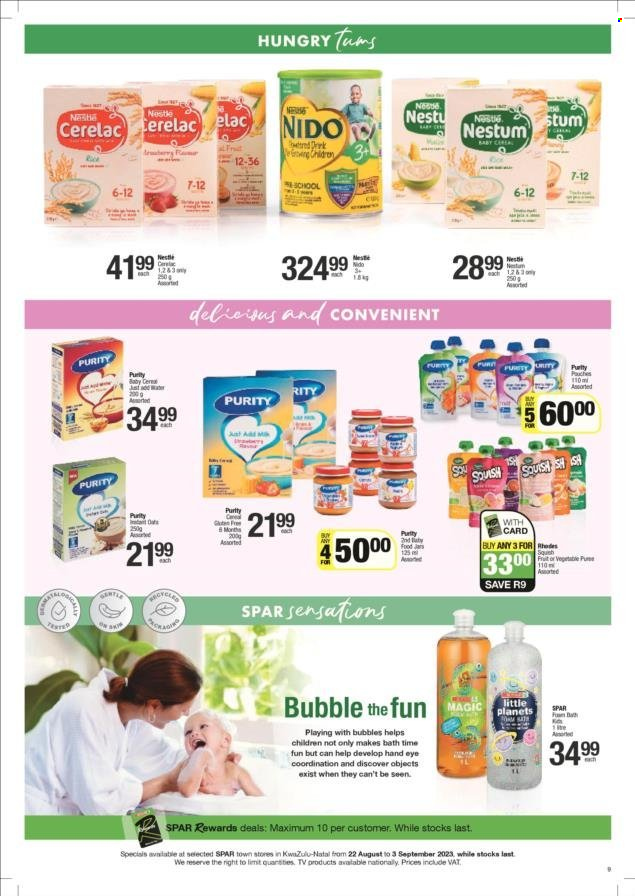 SPAR specials - 22/08/2023 - 03/09/2023. Page 9