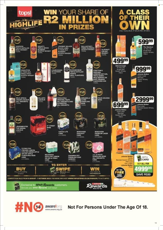 SPAR specials - 22/08/2023 - 03/09/2023. Page 13