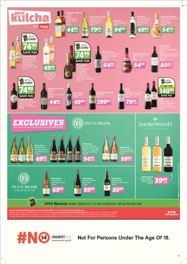 SPAR specials - 22/08/2023 - 03/09/2023. Page 15