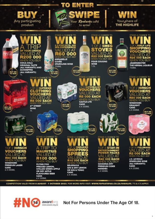 TOPS at SPAR specials - 22/08/2023 - 03/09/2023. Page 3